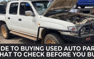 Guide to Buying Used Auto Parts What to Check Before You Buy
