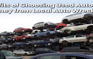 Benefits of Choosing Used Auto Parts Sydney from Local Auto Wreckers